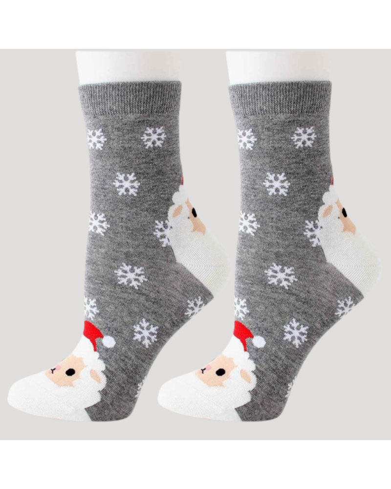 Geschenkbox Damen-Socken „Flocon de Noël“ | Niedliche Weihâ€¦