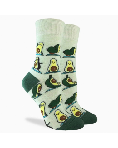 Sockenmotiv Avocado-Yoga - Damen-Socken von Good Luck Sock
